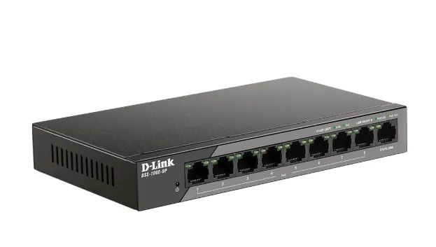 Switch 9 portas Plug & Play POE até 250mDSS-100E-9P - Foto 3