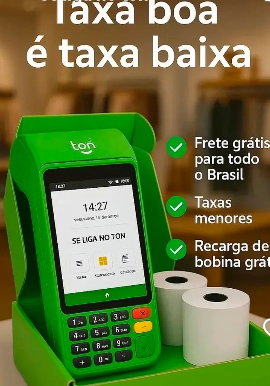 Máquina de Cartão Ton e Renda Extra - Foto 2