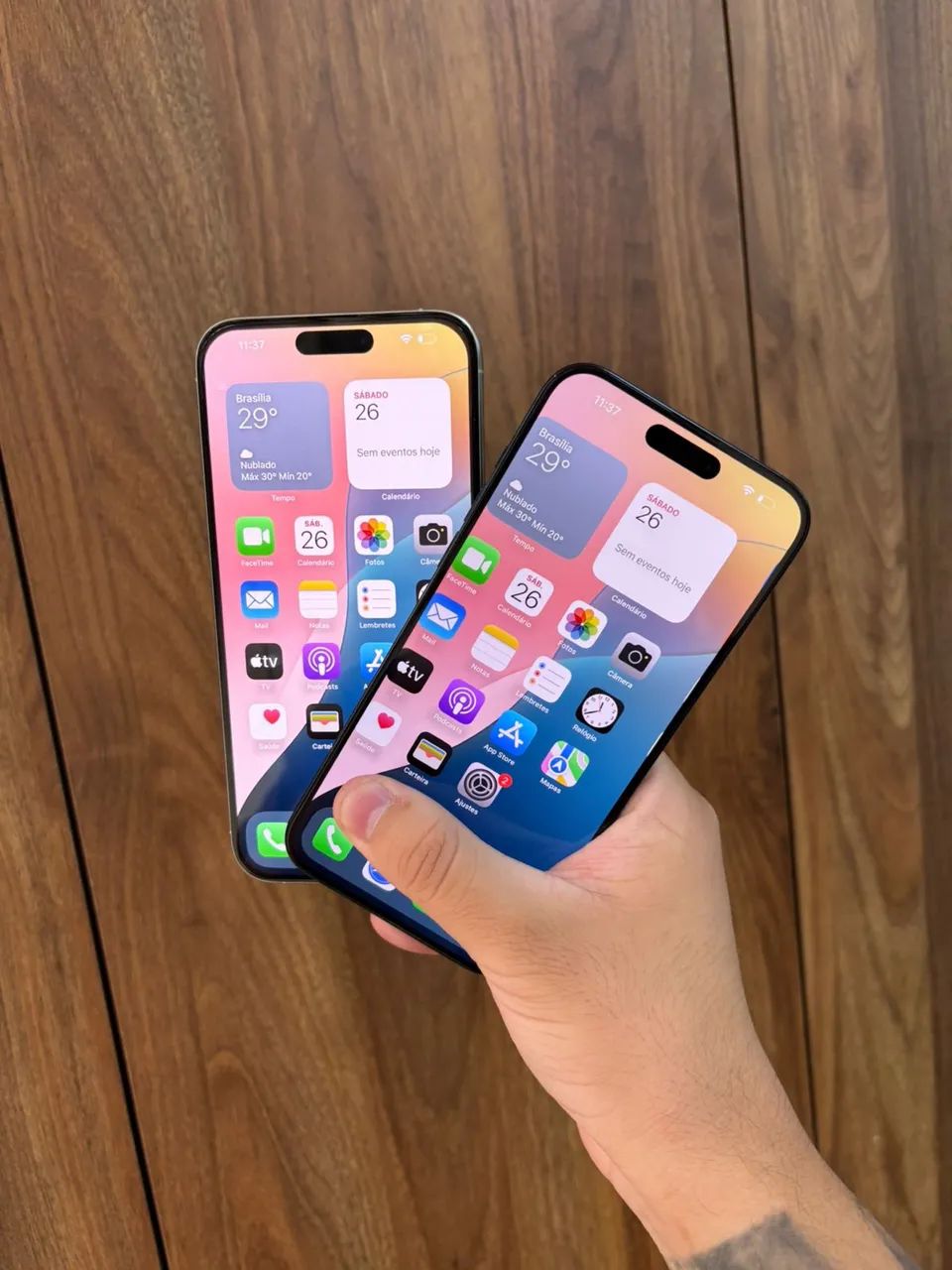 iphone 15 pro maxx 256gb sem detalhes - 1 ano de garantia 