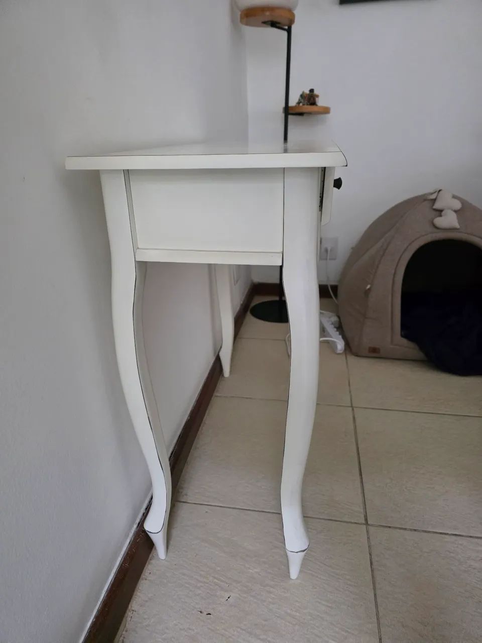 Aparador branco em madeira - Foto 4