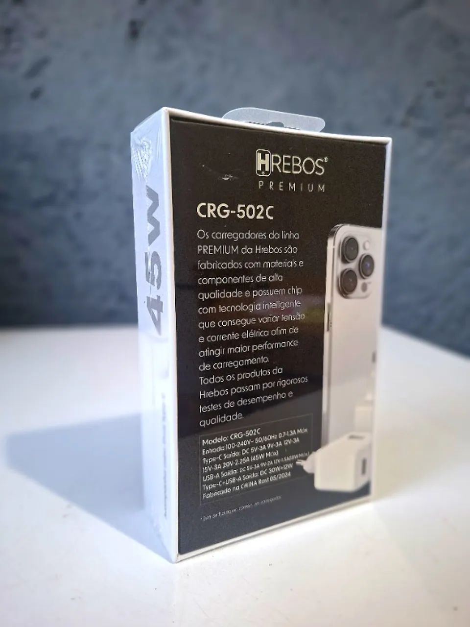 Hrebos Premium 45W (USB-C + USB) - Foto 2