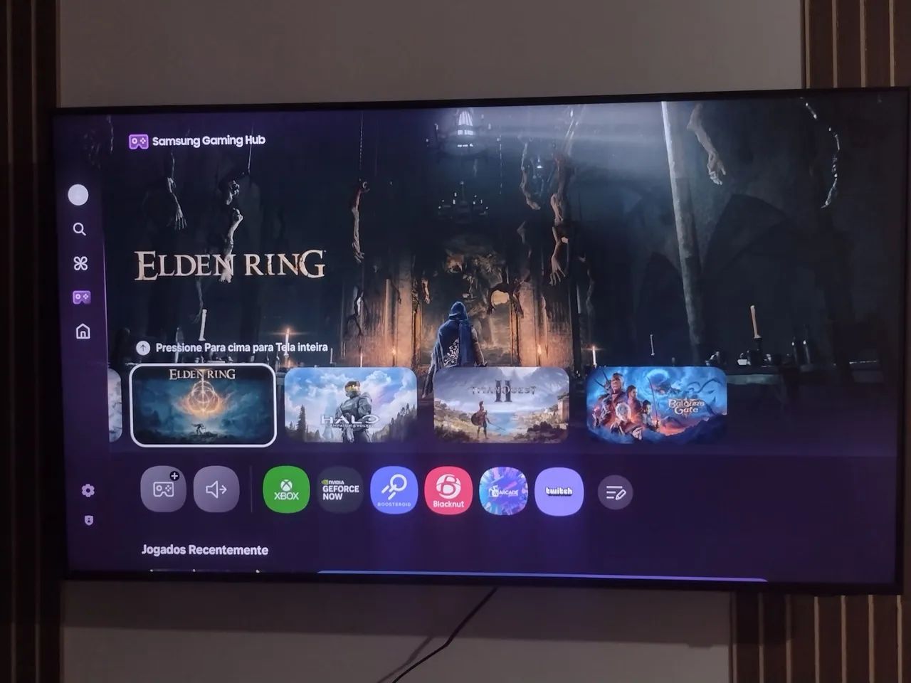 Smatv tv cristal 50 polegadas com xbox intregado  - Foto 2