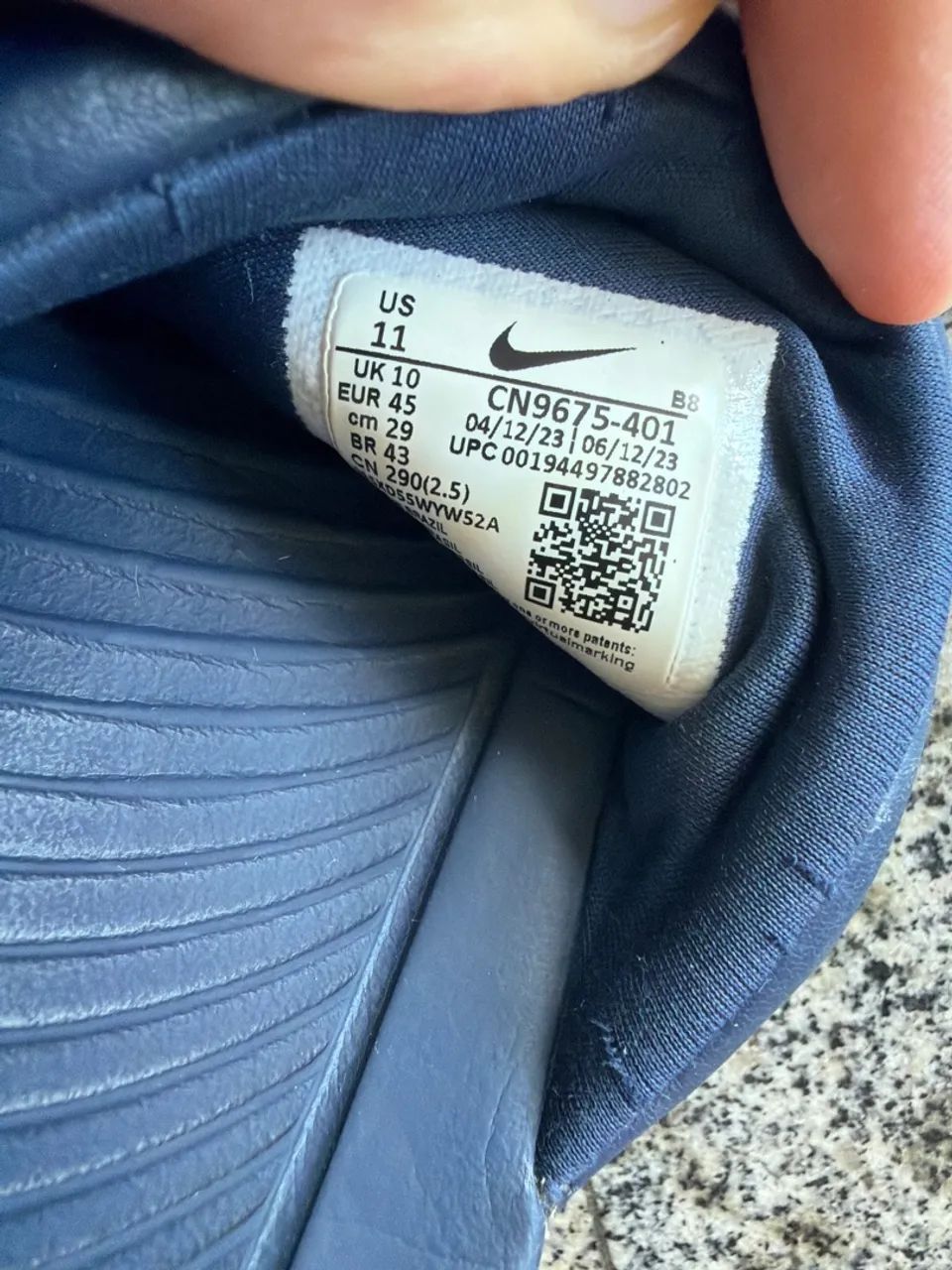 CHINELO SLIDE NIKE AZUL MARINHO - Foto 2