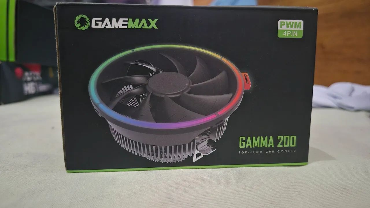 Cooler gamemax gamma 200 (pode ir acompanhado com suporte para lga 2011)
