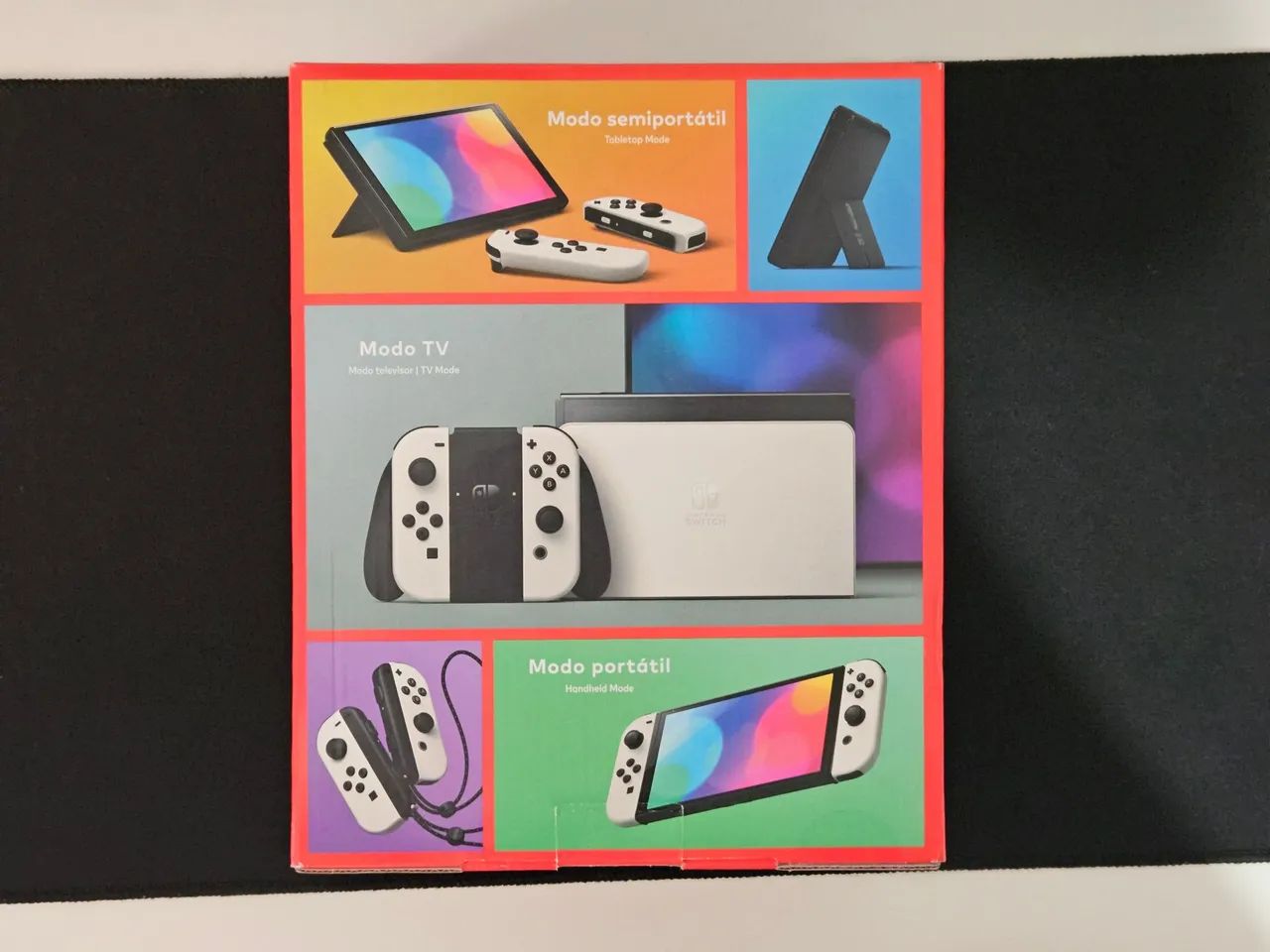 Nintendo Switch OLED + Película + Case + Protetor Analógico - Foto 5