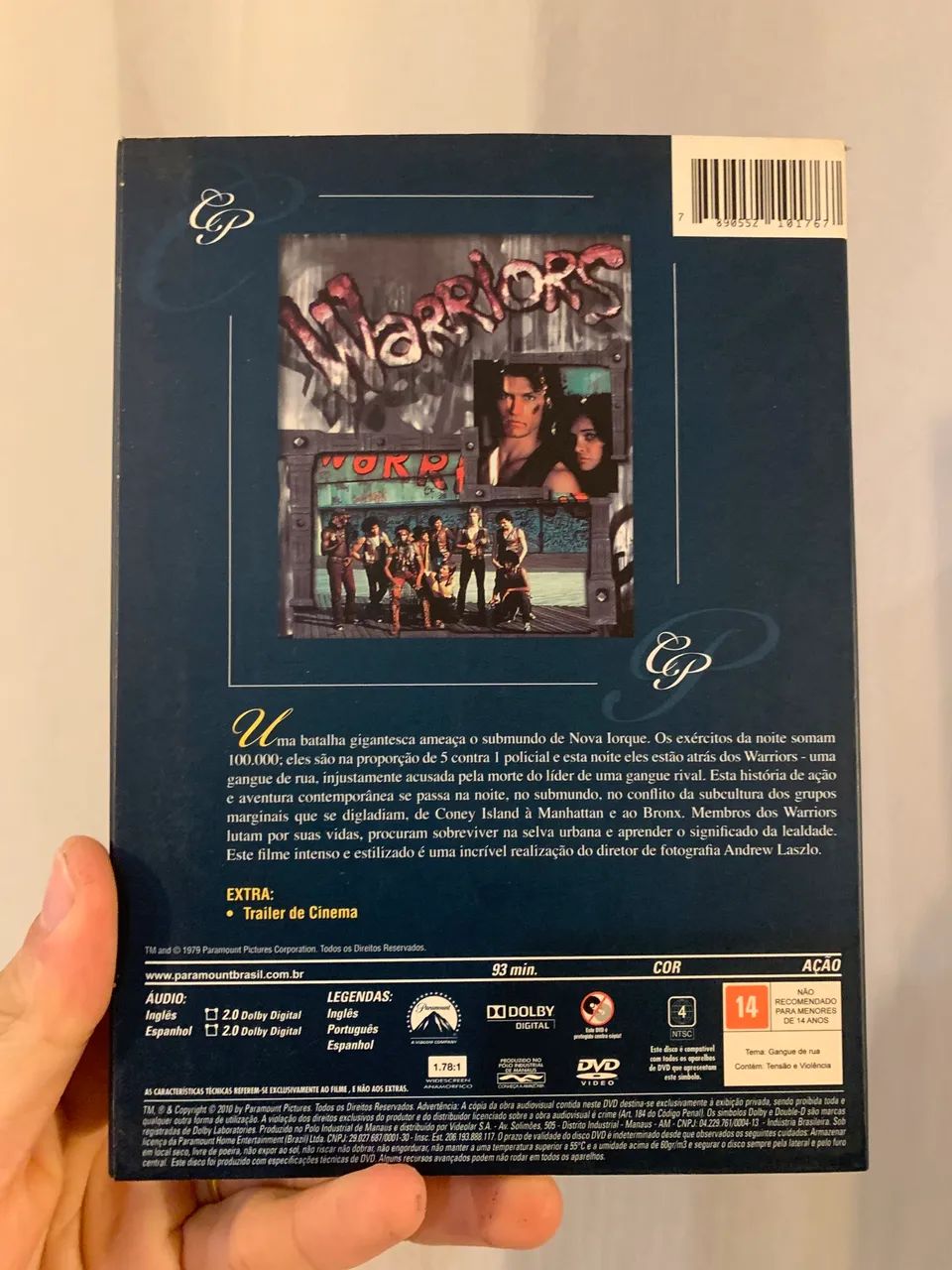 DVD original Warriors Selvagens da Noite - Foto 2