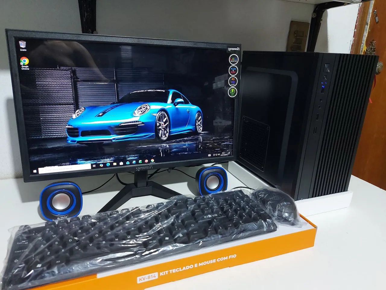 Pc Computador Completo intel Core i7 16gigas de Memória Ram. Novo 