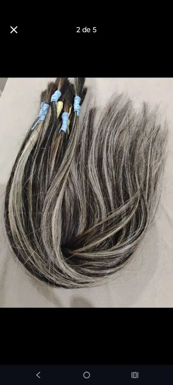 Cabelo mesclado 