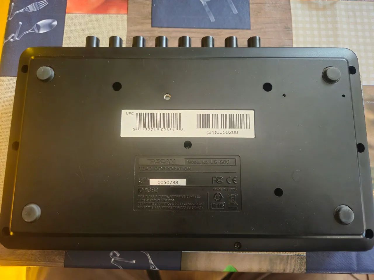 Vendo Interface de Áudio Tascam US-800 - Foto 4