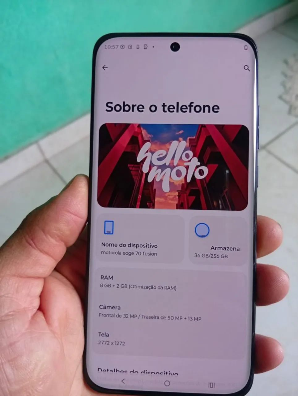 Moto Edge 70 fusion  - Foto 4