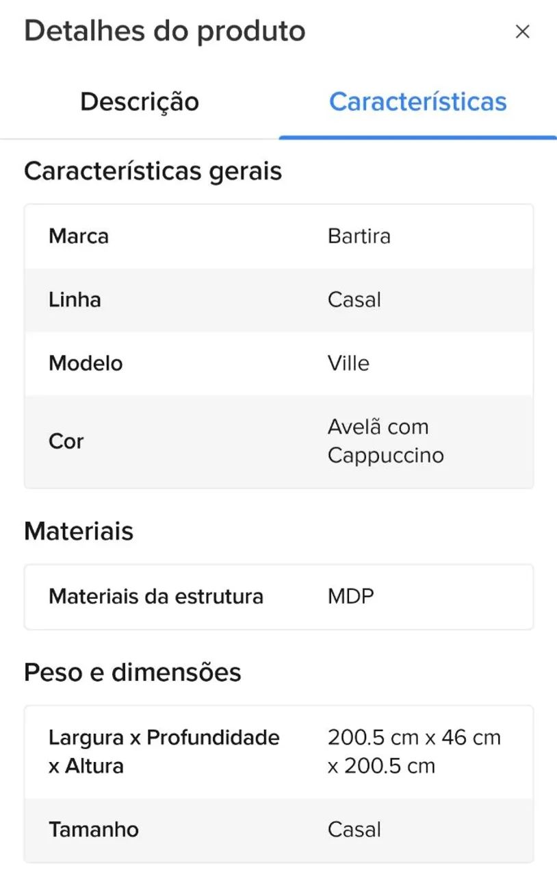 Armário e Cômoda Bartira - Foto 3
