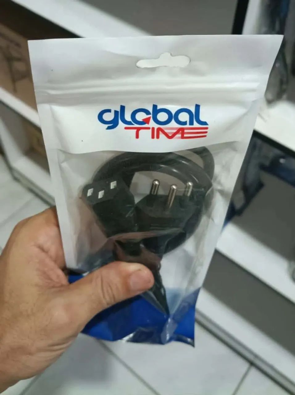 Cabo de Força Multiuso Tripolar 1.5 Metros Global