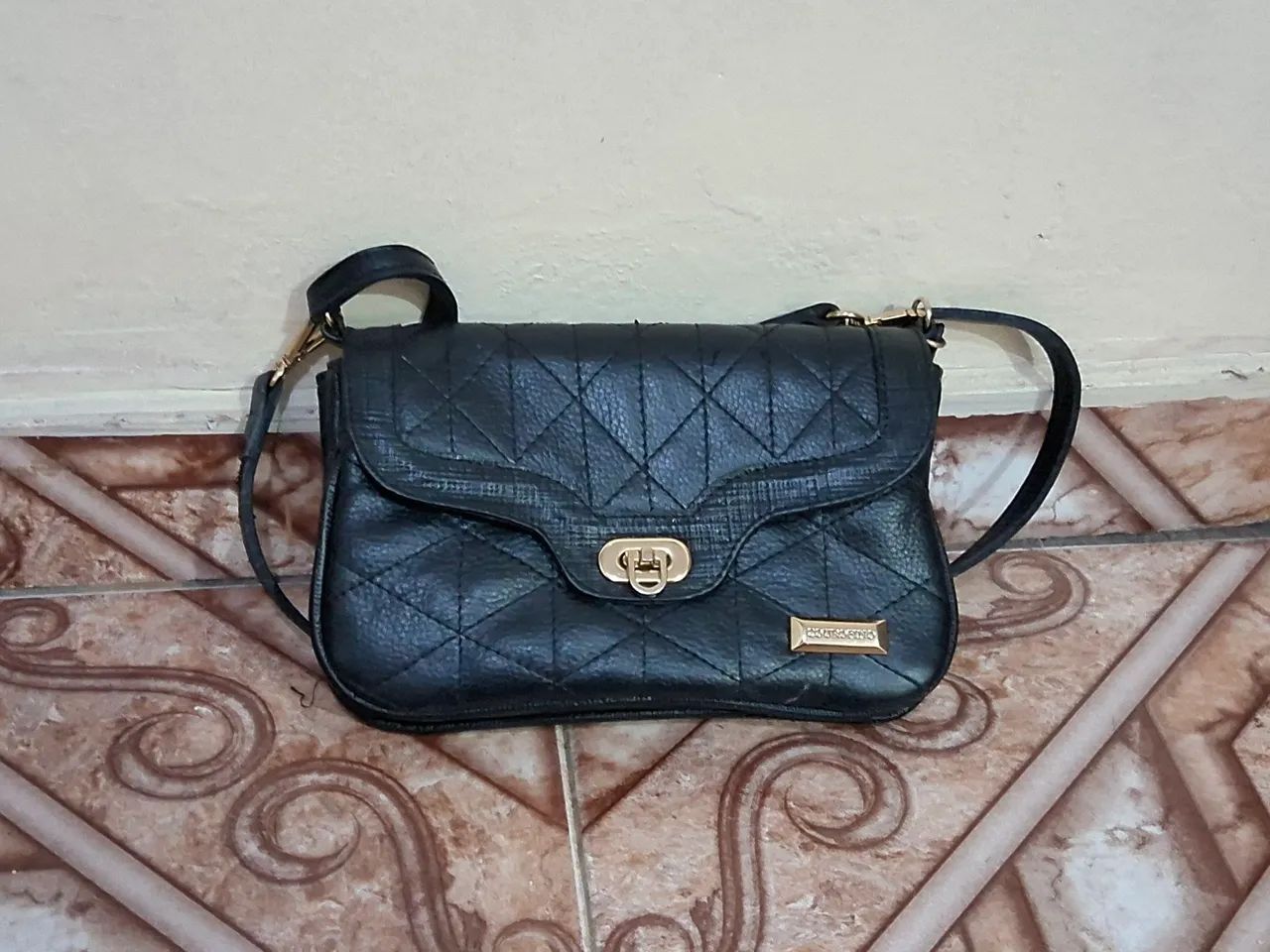 Bolsa couro fino