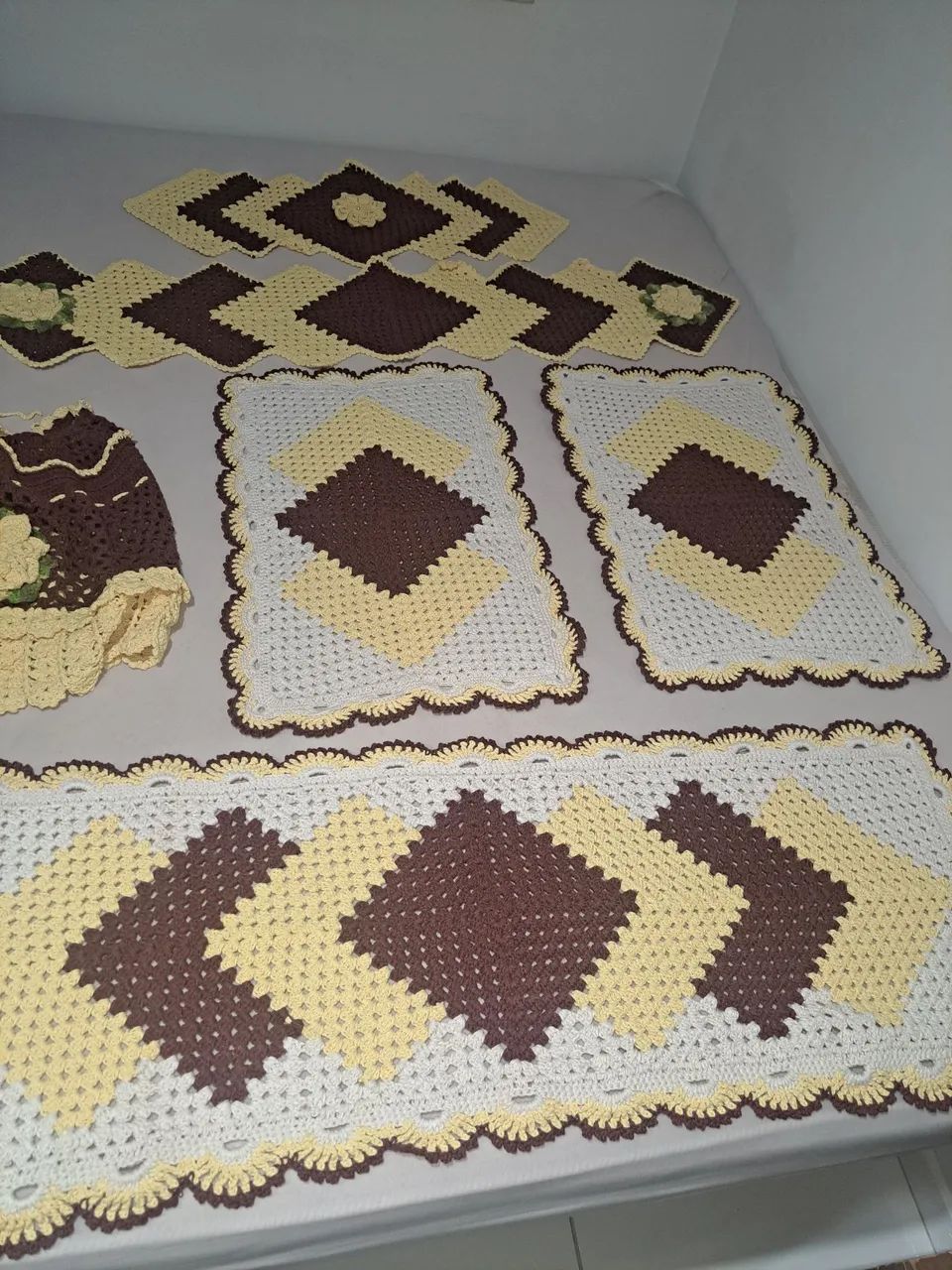 Conjunto de Casa em Croché de Alta qualidade  - Foto 2