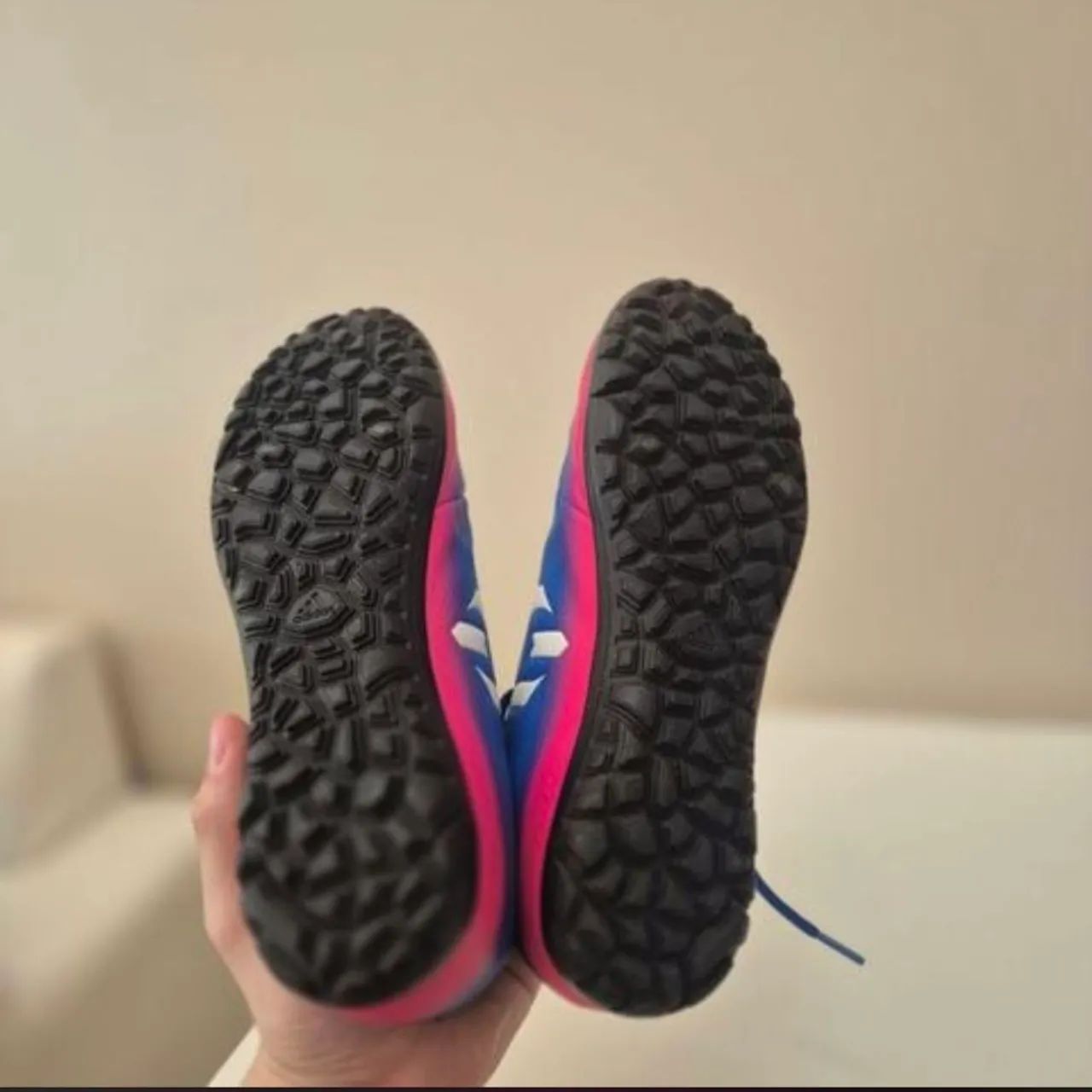 Chuteira Adidas - Original | De Trava Suíça | Cor Azul - Calçados