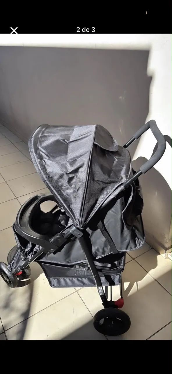 Vendo carrinho de bebê  - Foto 3