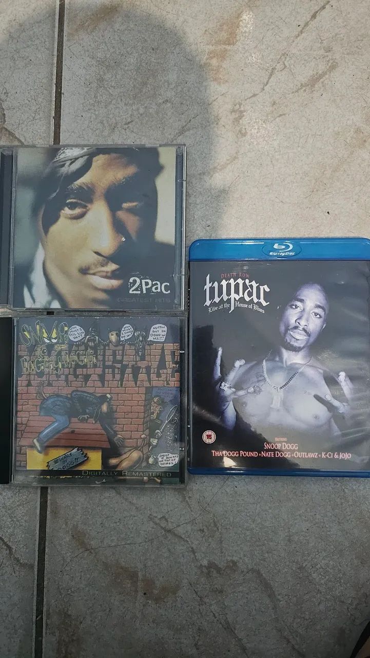 Bluray Tupac HOUSE OF BLUES + CDs