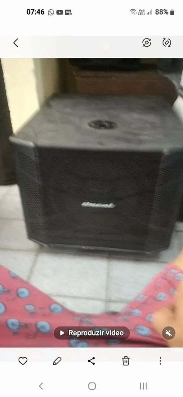  Caixa de som passiva de 15polegadas  - Foto 3