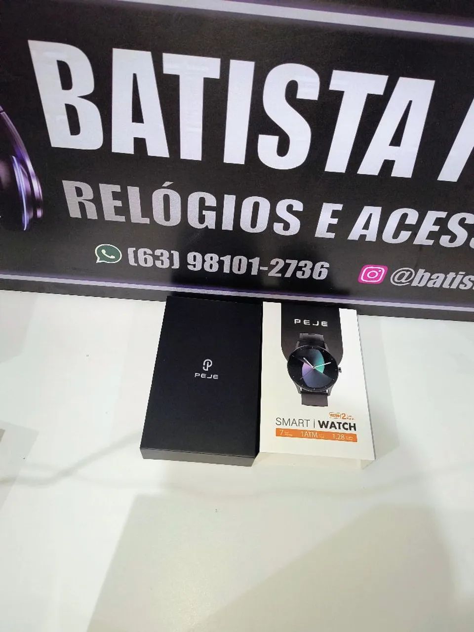Smartwatch PEJE ZW-02 - NOVO  - Foto 2