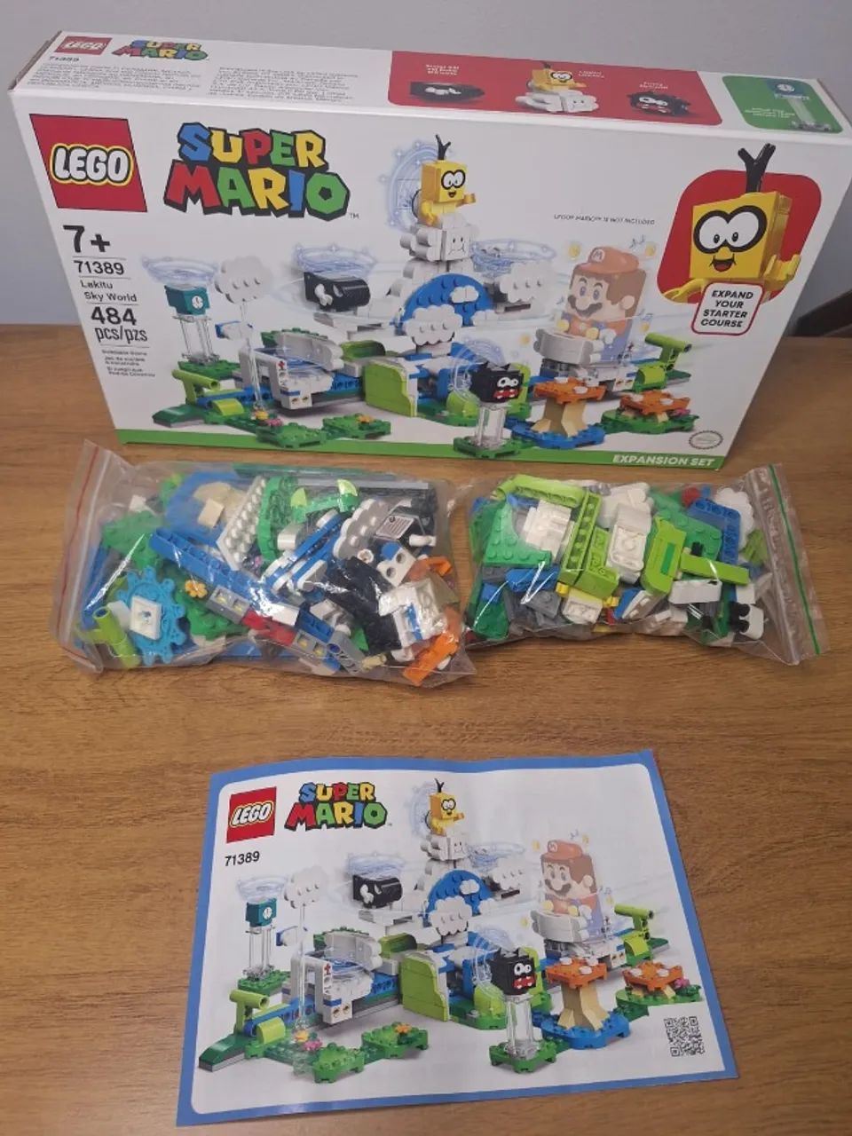 71389 LEGO Super Mario Lakitu Sky World - Completo com caixa e manual