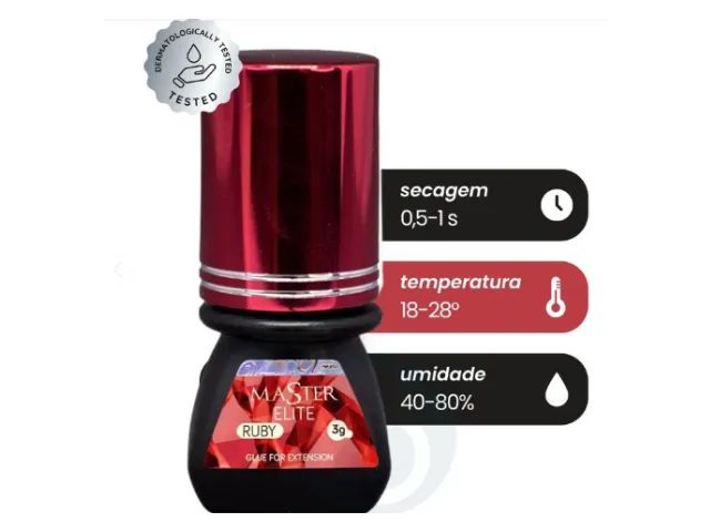Cola Master Ruby elite 3 ml cola para cilios. - Foto 2