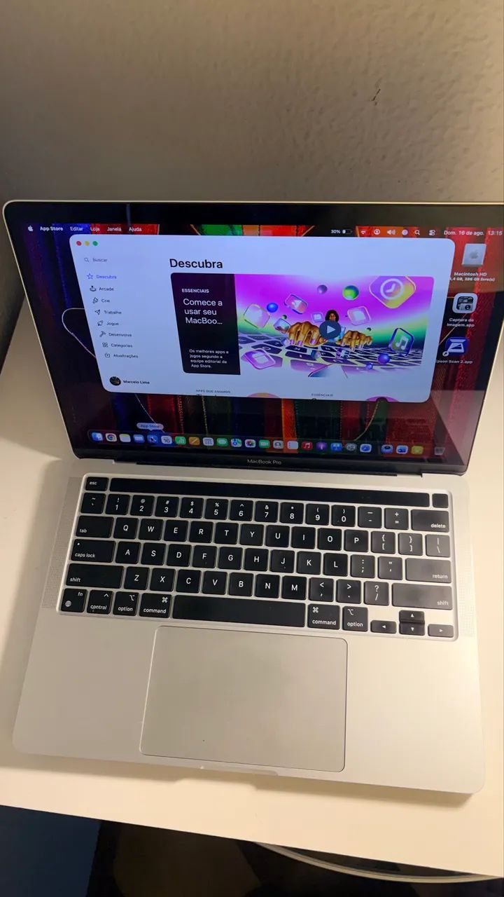 MacBook Pro 13インチ 8GB 512GB 91% MacBook Pro 13.3 512GB na Caixa - Notebooks - Jacarepaguá, Rio de