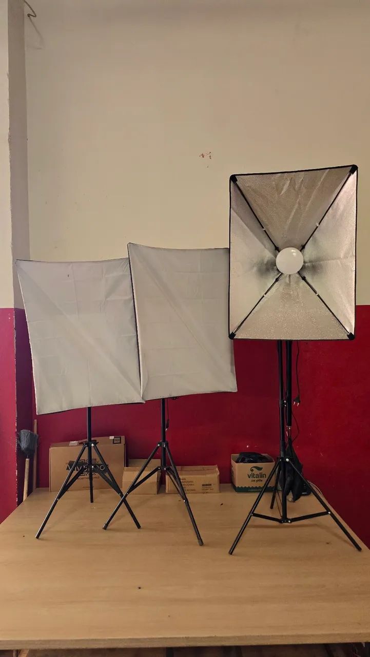 Kit Fotografia 3 pecas