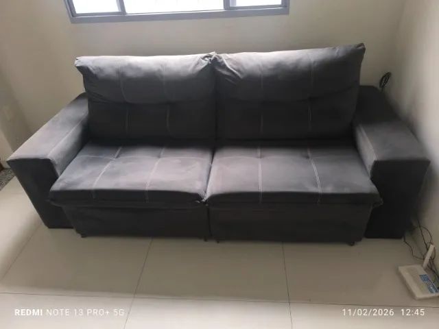 2-Seater Retractable and Reclining Sofa65579517260930125