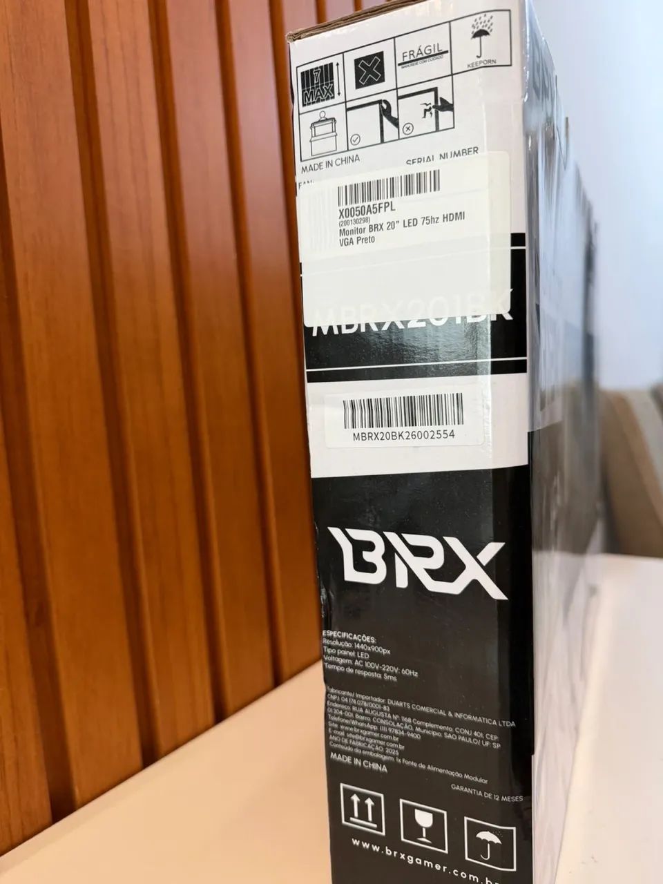 monitor BRX de 20 polegadas, modelo MBRX201BK. - Monitores - Cidade ...