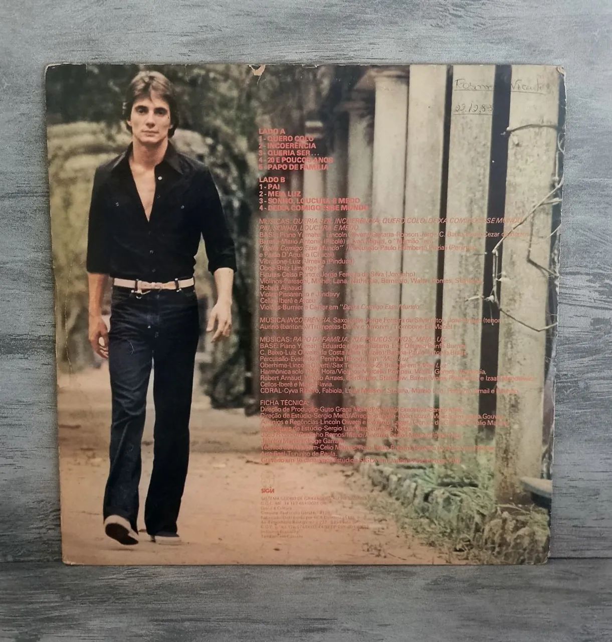 Lp Fábio Jr - Fábio Jr/1979/Excelente estado  - Foto 5