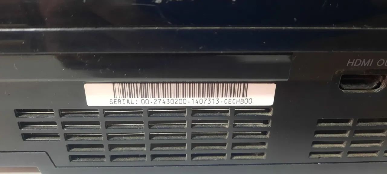 Playstation 3 fat de 4 usb raro com defeito  - Foto 4