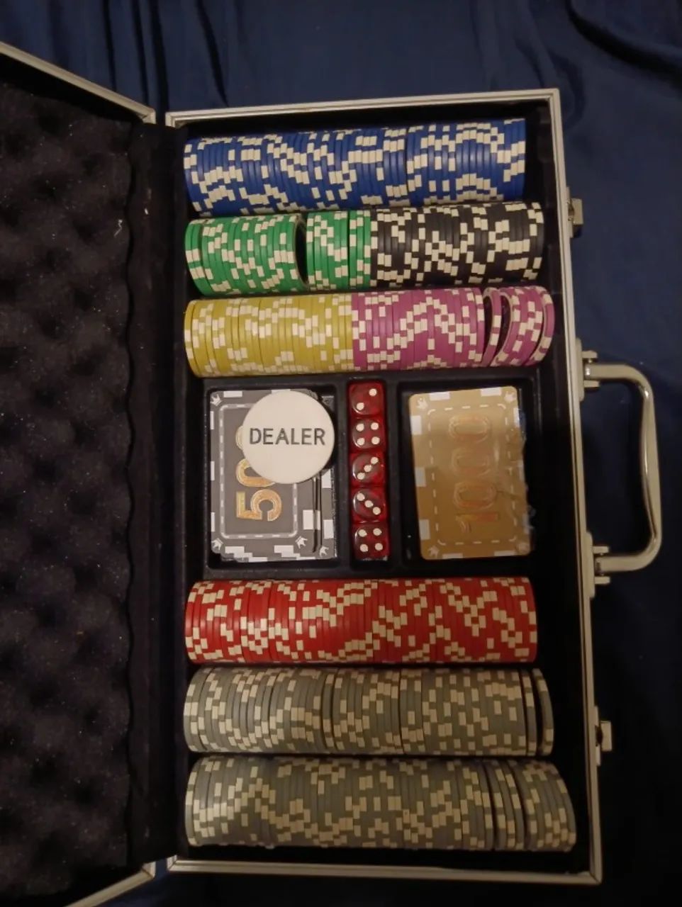 Maleta de poker completa - Foto 2