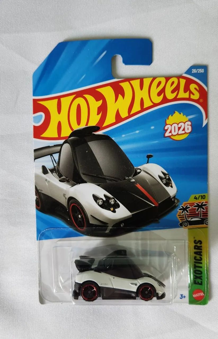 Miniatura Hot Wheels Pagani Zonda Cinque Tooned - Hobbies e