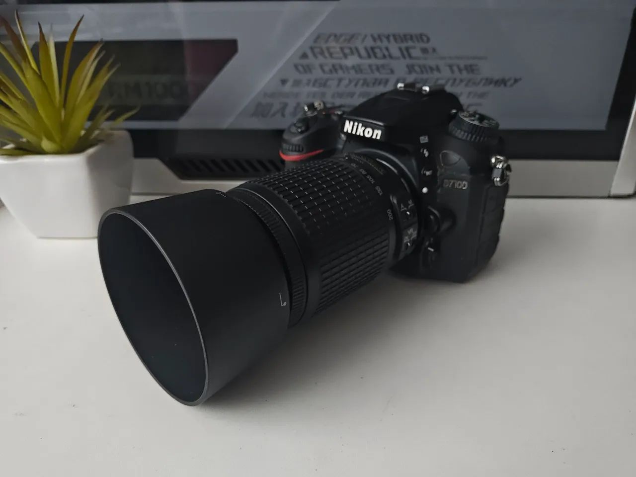 Nikon D7100 com 55-200mm