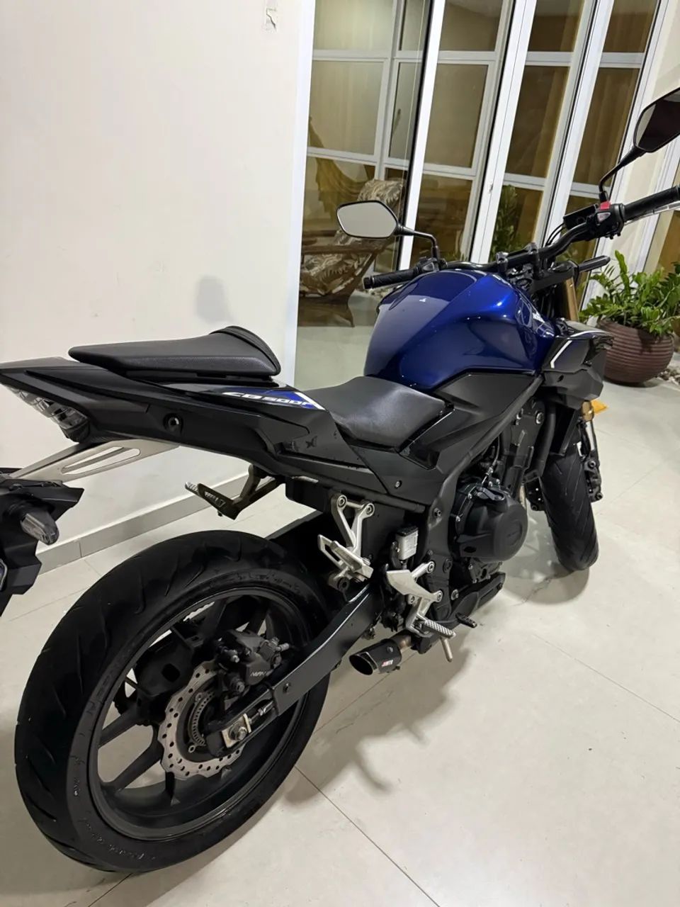 CB500F 2024 azul - Foto 3