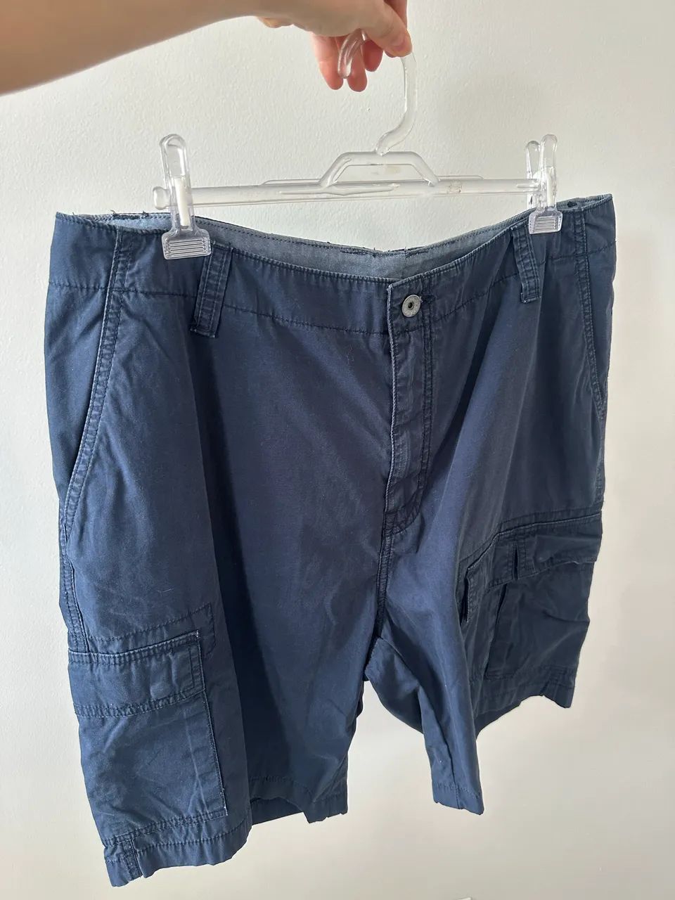 Bermuda masculina cargo sarja original, TAM: GG - Foto 3