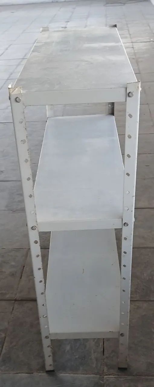 ESTANTE EM AÇO 3 PRATELEIRAS  - Foto 2