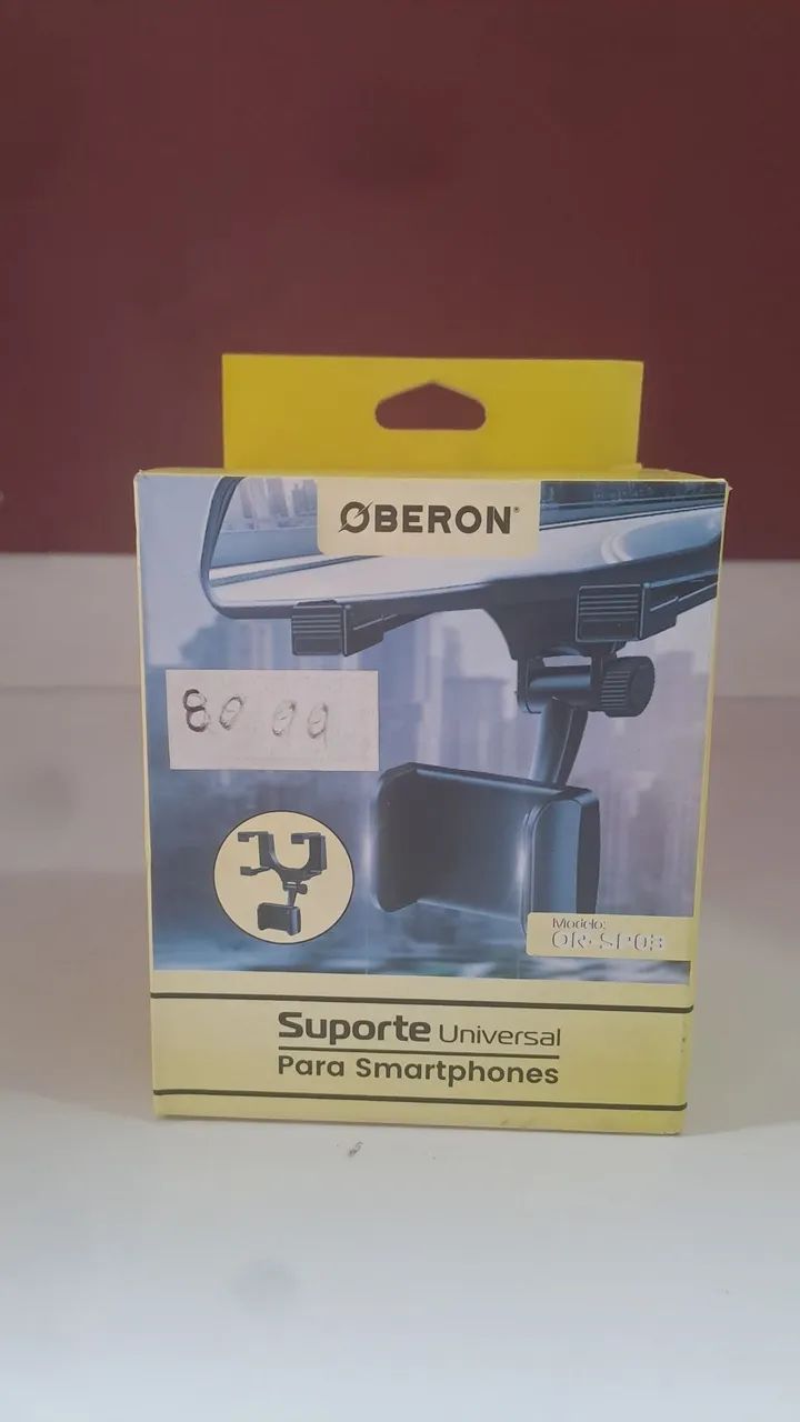 Suporte para celular retrovisor 