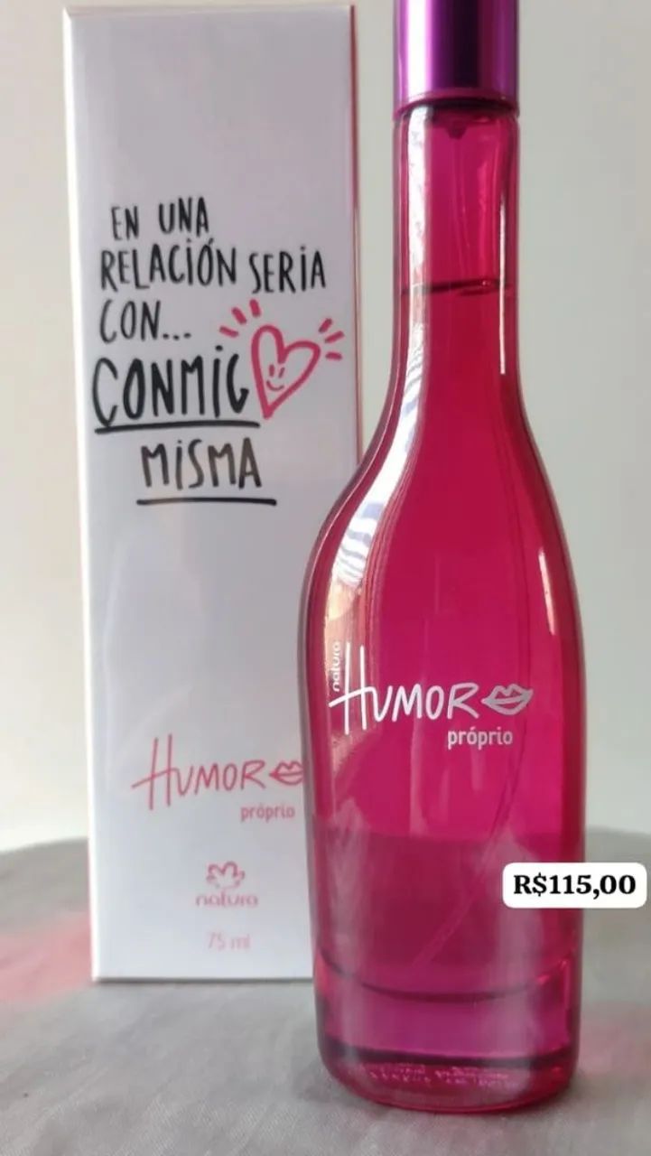 Perfume humor próprio 