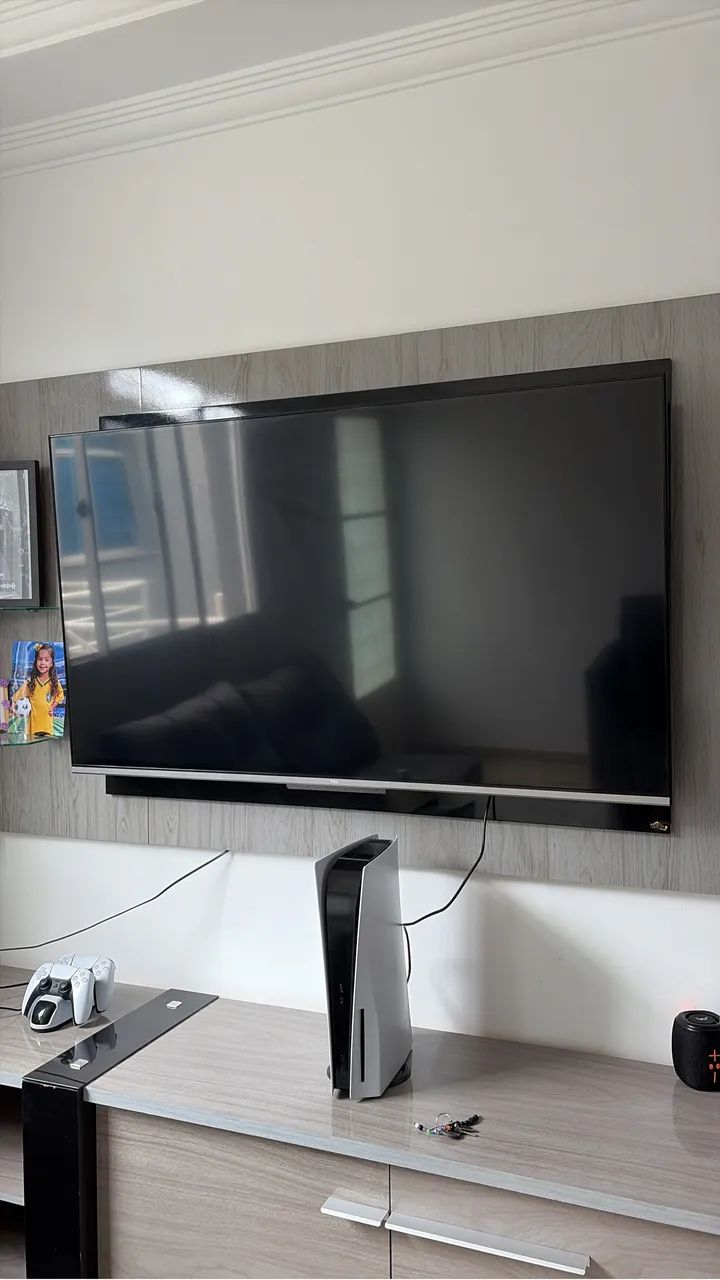 Tv smart TCL 55 polegadas 4k Android tv 