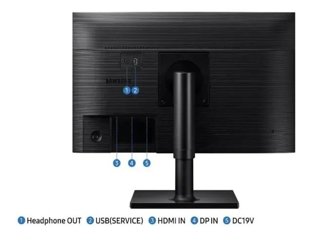 Monitor Gamer Samsung Odyssey G30 24 polegadas Full HD 144Hz 1ms Preto - Foto 4
