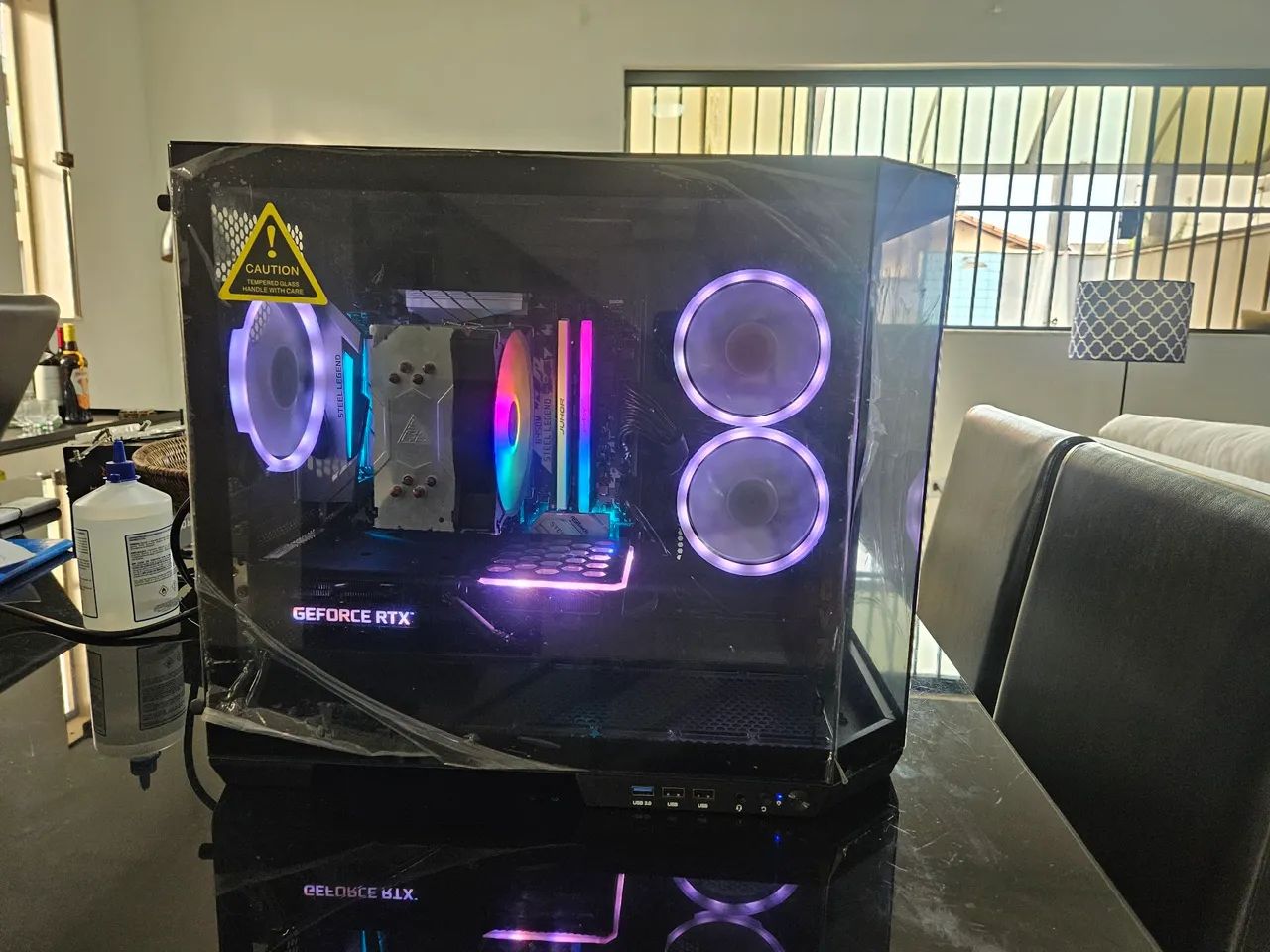 PC Gamer Top r7 5700x 3060TI - Foto 2