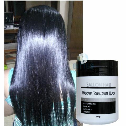 Máscara Tonalizante Black Profissional Reavivamento dos Tons Castanhos e Pretos - Foto 2