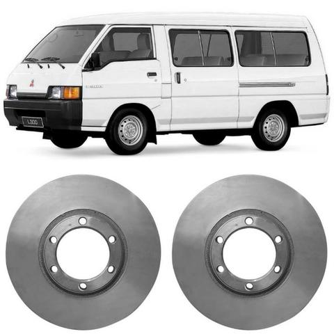 Disco Freio Mitsubishi L300 96 a 2000 Dianteiro Ventilado