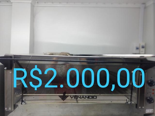 Forno de pizza semi novo