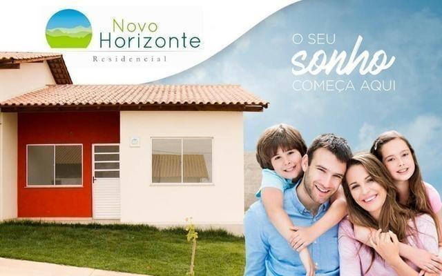 Ano novo casa nova prontas 02 quartos com quintal transporte na porta financiamento caixa - Foto 20