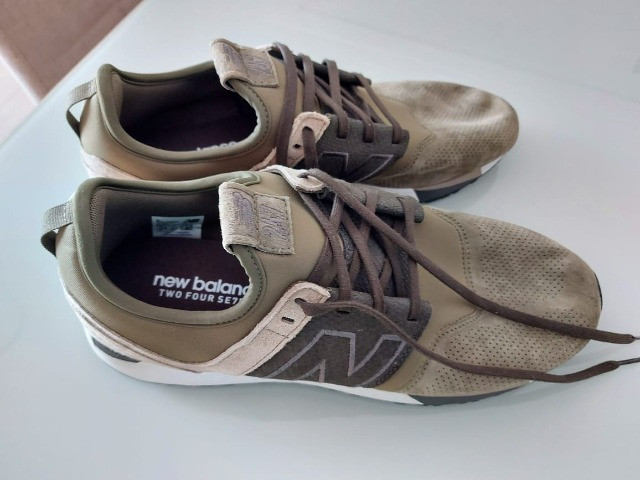 new balance tamanho 45