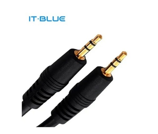 Cabo It-blue Auxiliar P2 X P2 Estéreo Som Mp3 Mp4 1,5 Metros 2