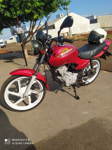 TITAN 125 VERMELHA