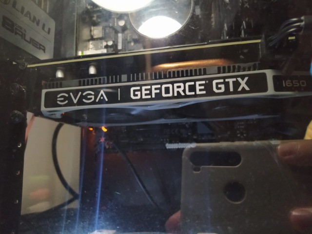 GTX 1650 4gb evga